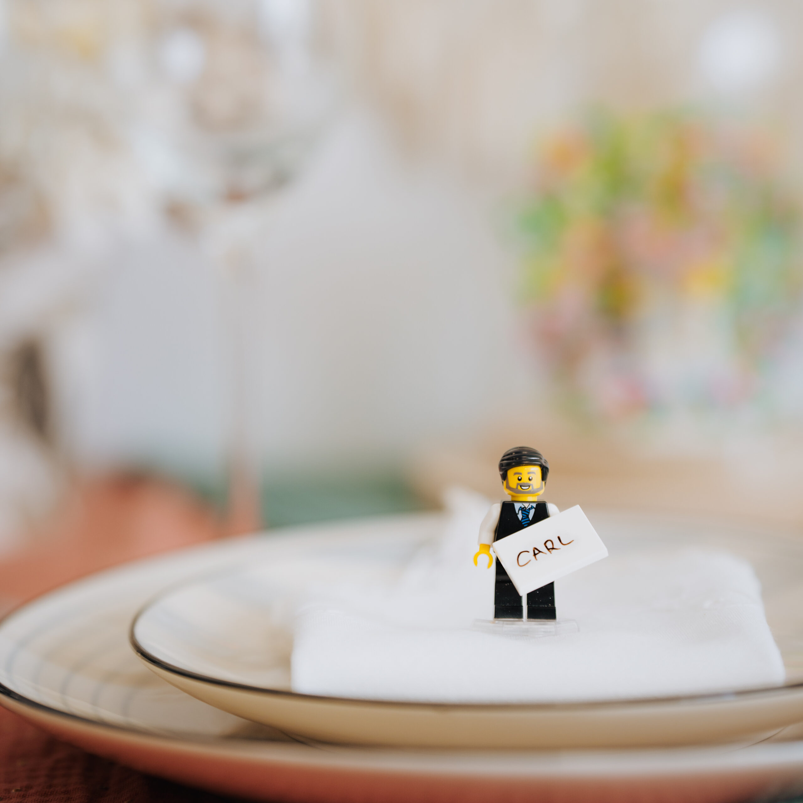 Figurines personnalisées pour plan de table